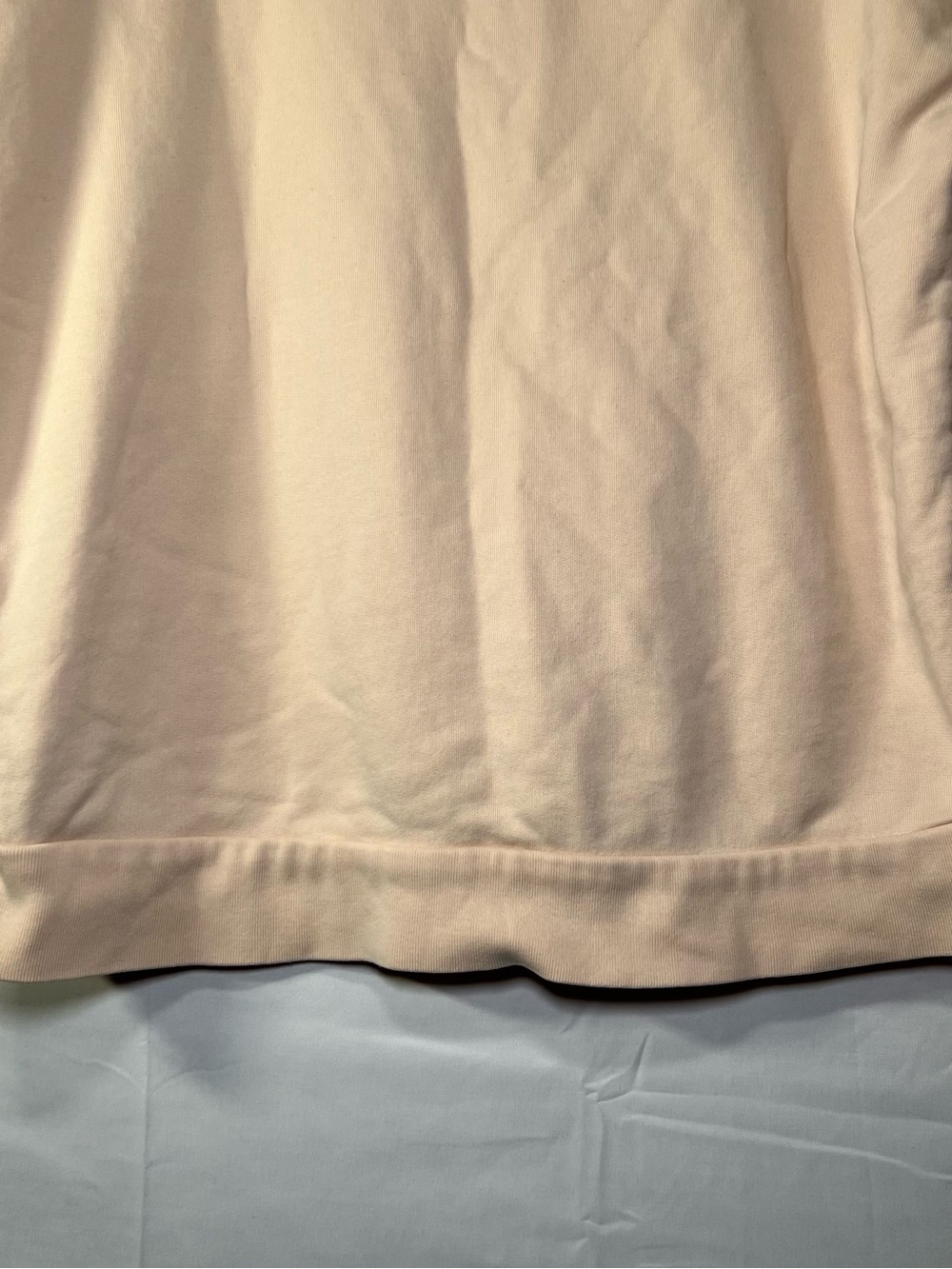 Reformation Jeans Organic Cotton Crewneck Sweatshirt Cream Beige XS - Picture 15 of 15